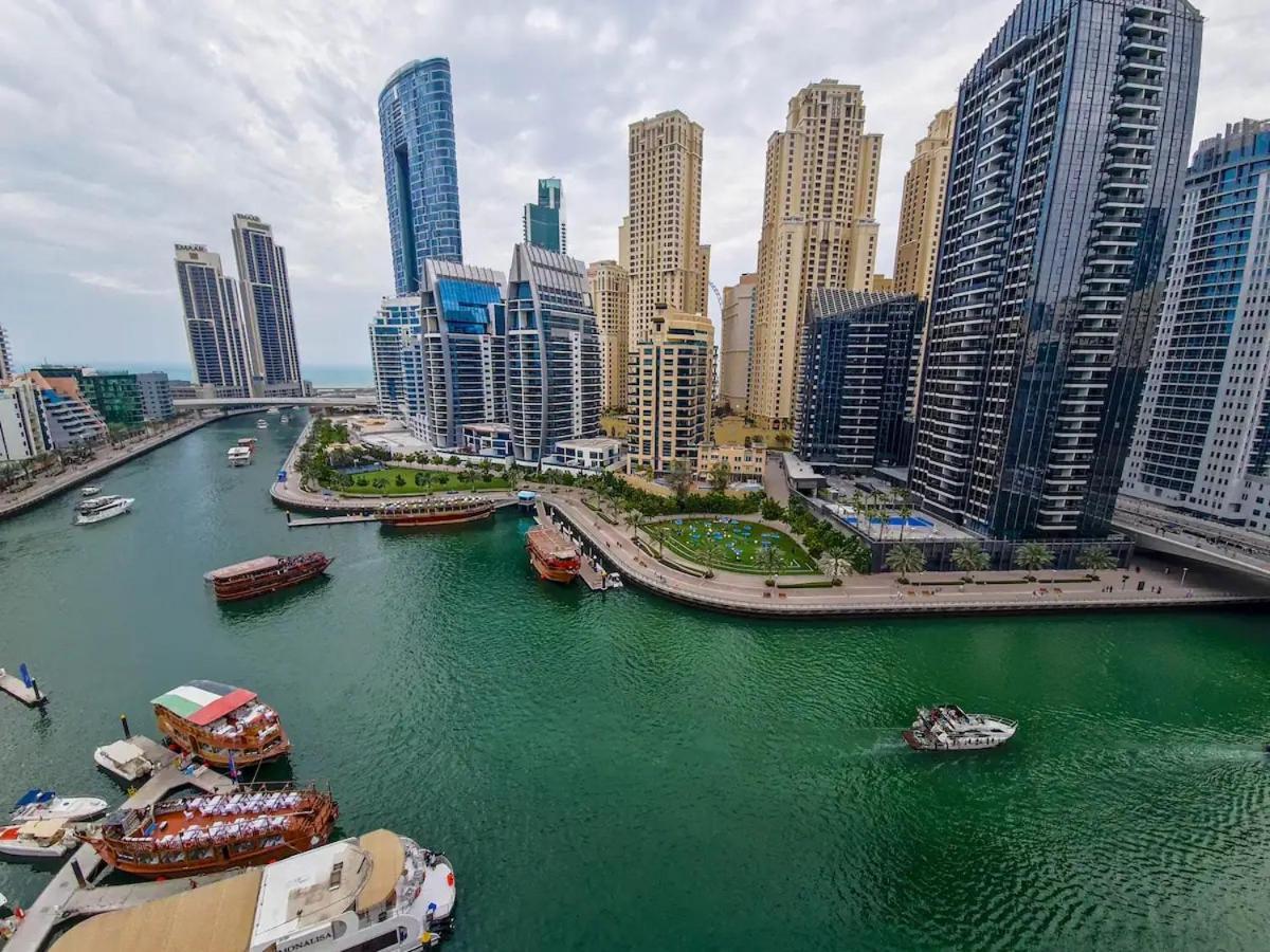 דירות Dubai Marina Amazing View Sea View מראה חיצוני תמונה